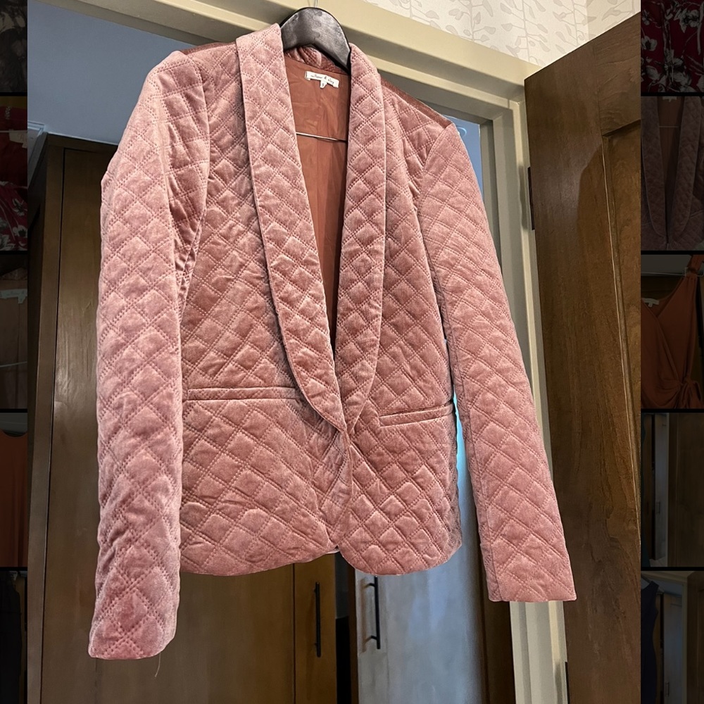 Women’s Willow + Clay Velvet Blazer